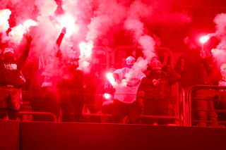 Górnik Zabrze - Lech Poznań: Zdjęcia kibiców ze szlagieru 20. kolejki PKO BP Ekstraklasy