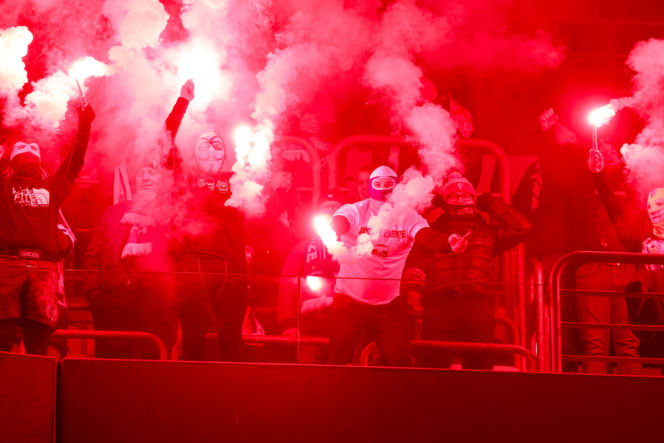 Górnik Zabrze - Lech Poznań: Zdjęcia kibiców ze szlagieru 20. kolejki PKO BP Ekstraklasy