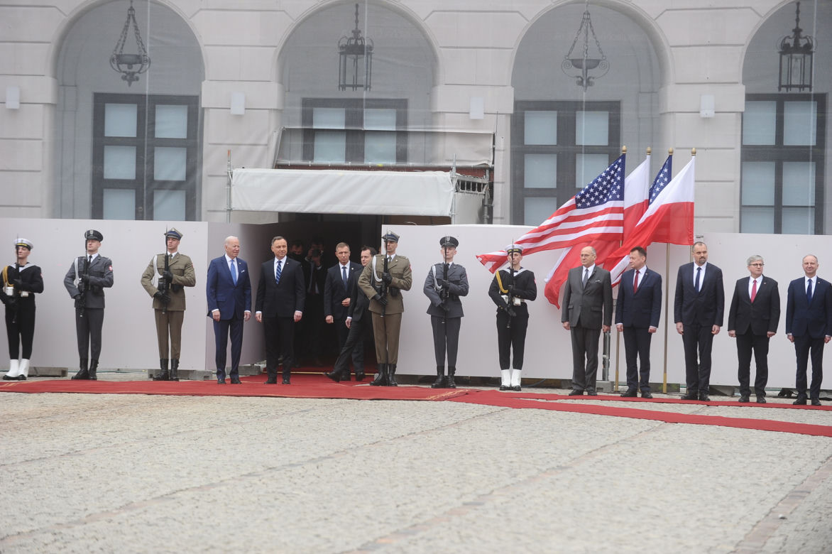 Joe Biden w Pałacu Prezydenckim