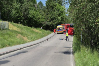 Nie żyje kobieta! Rowerzystka zginęła w zderzeniu z osobówką