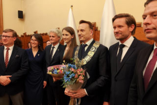Zaprzysiężenie Gibały. Emocje sięgały zenitu