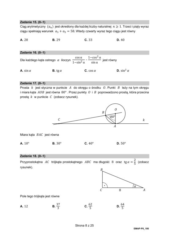 Matura 2021 matematyka. Odpowiedzi, pytania, arkusz CKE, zadania, rozwiązania