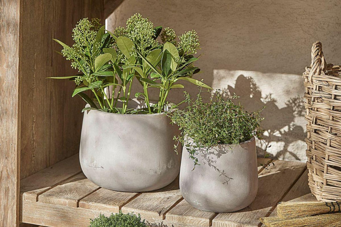 Ceramiczne donice na balkon