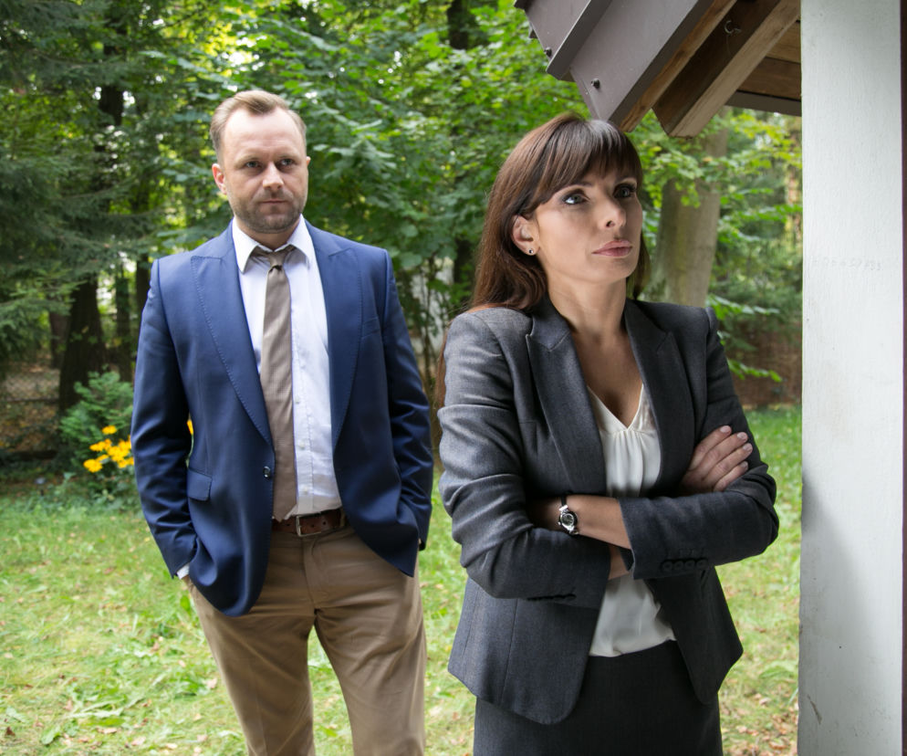 Prawo Agaty 6 sezon odc. 11. Agata (Agnieszka Dygant), Marek (Leszek Lichota)