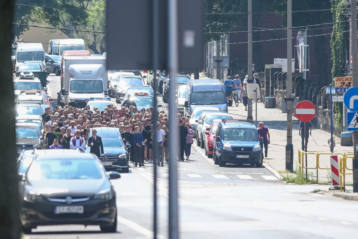 Pogrzeb Wiktorii w Bytomiu. Pożegnali ją rodzina i znajomi