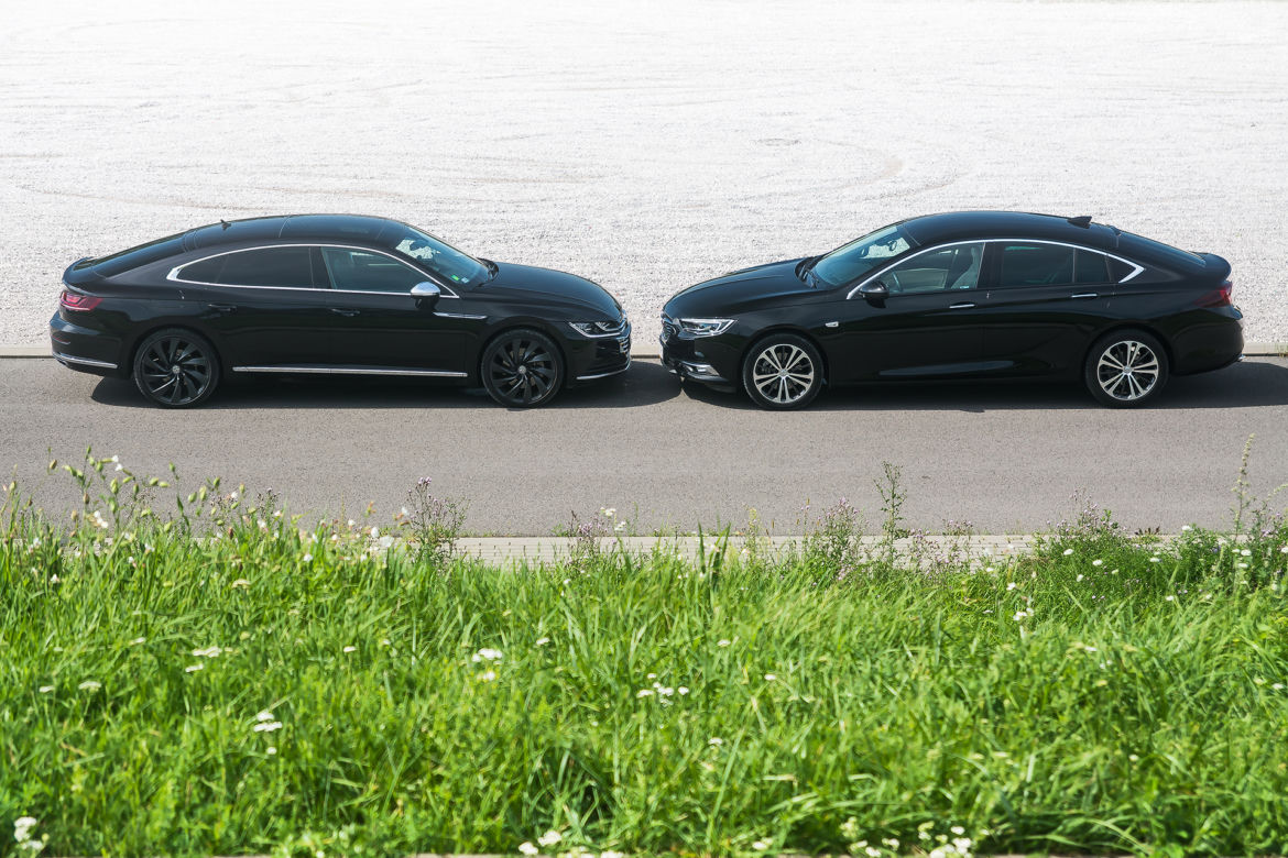 Volkswagen Arteon vs. Opel Insignia Grand Sport