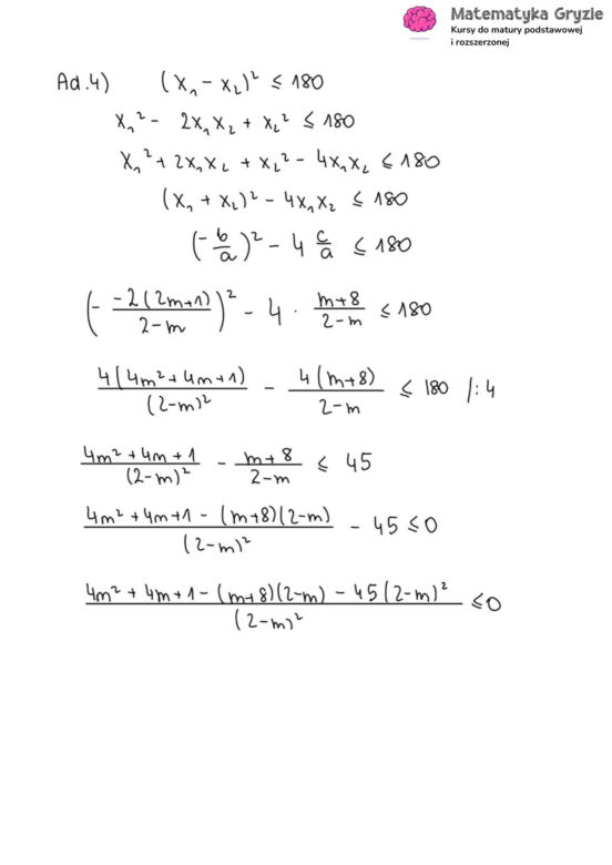 Matura 2025 - matematyka rozszerzona