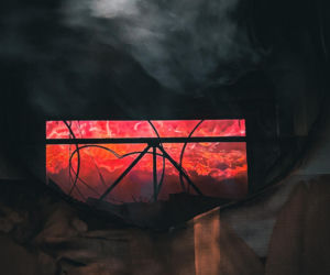 Pożar na targowisku przy ul. Bakalarskiej. Zatrzymano 36-letniego mężczyznę