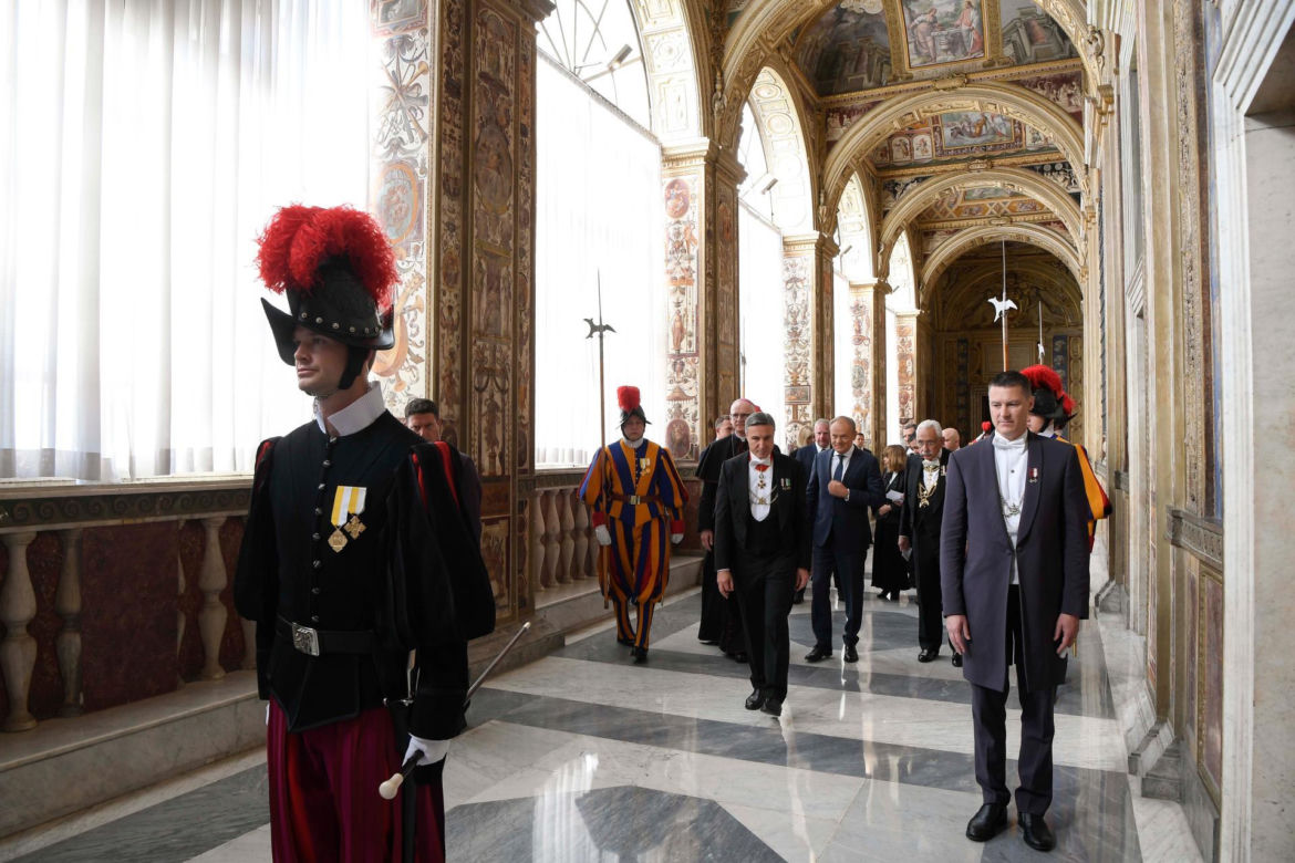 Donald Tusk u papieża Leona XIV