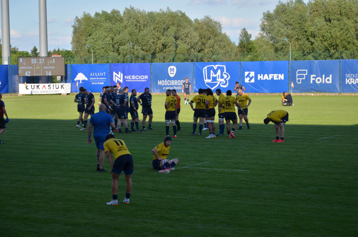 Siedlczanie wygrali półfinałowy mecz Ekstraligi Rugby! MKS Awenta Pogoń Siedlce pokonał Life Style Catering RC Arka Gdynia