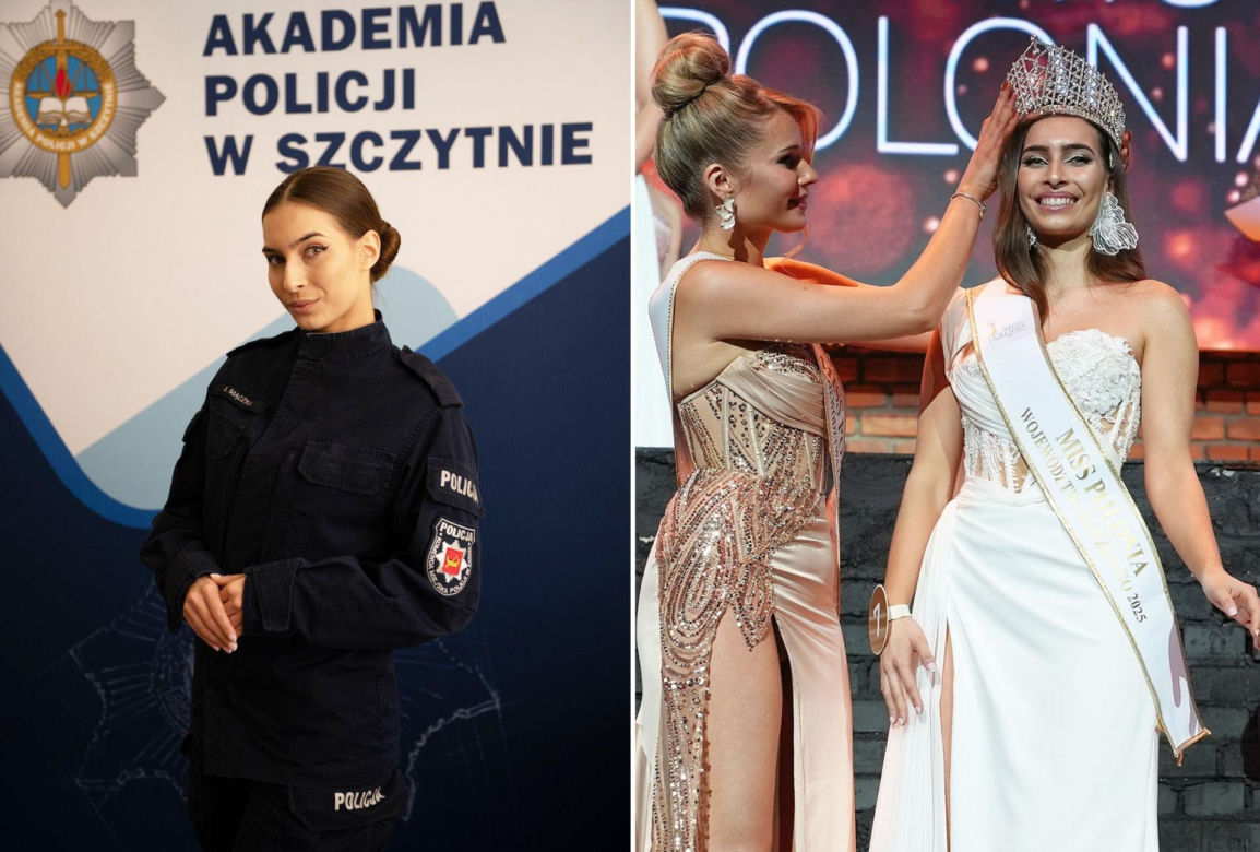 Policjantka z Łodzi miss województwa łódzkiego. Amelia Pączek pokonała 16 rywalek [ZDJĘCIA].