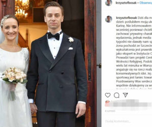 Krzysztof Bosak. W podróż poślubną na Kanary