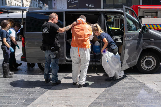 Sześć osób zginęło w pożarze biurowca w centrum Brukseli