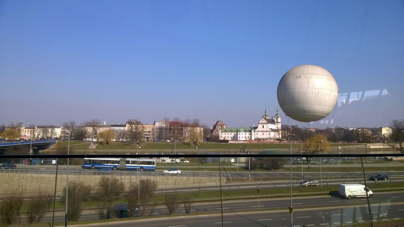 Zapomniana atrakcja Krakowa powraca. Balon widokowy wraca nad Wisłę!