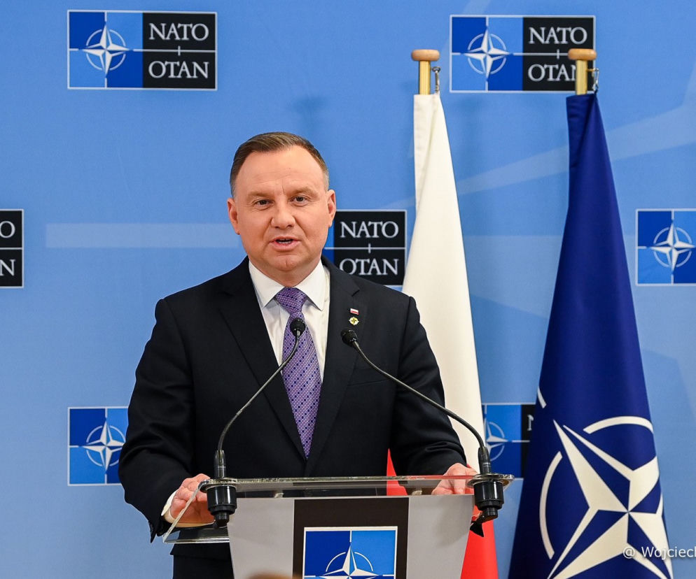 Rosja grozi Polsce bombą jądrową. Prezydent Duda odpowiada BRZYDKIM POWIEDZENIEM
