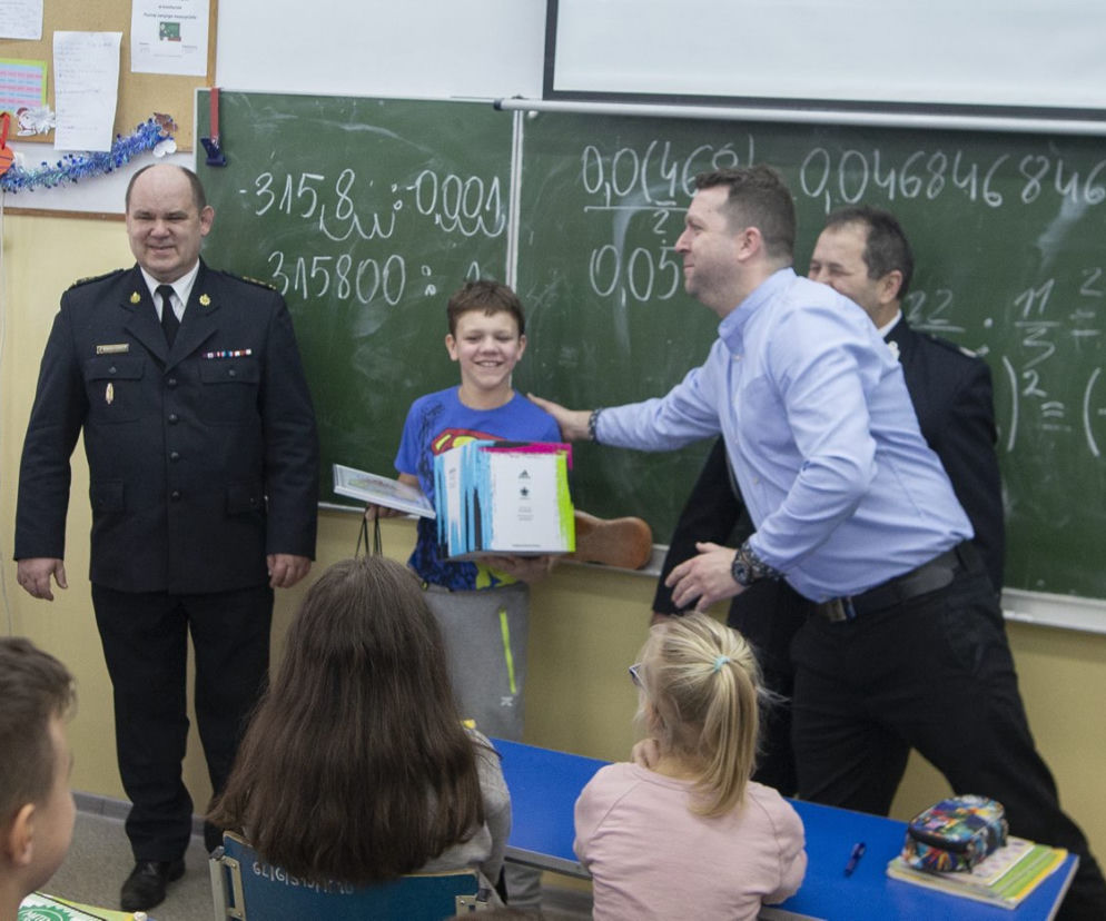 12-letni Szymon uratował mamę z pożaru