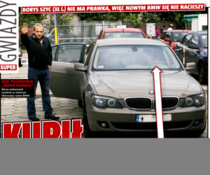 Szyc kupił szoferowi auto za 200 000 zł