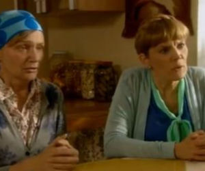 RANCZO 7 sezon odc. 82. Solejukowa (Katarzyna Żak), Więcławska (Dorota Chotecka-Pazura)