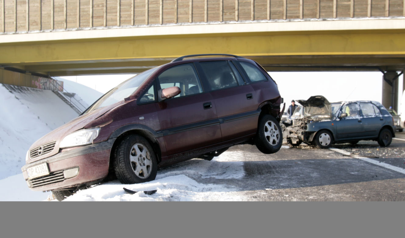 Karambol na autostradzie A4 w Gliwicach