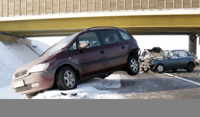Karambol na autostradzie A4 w Gliwicach