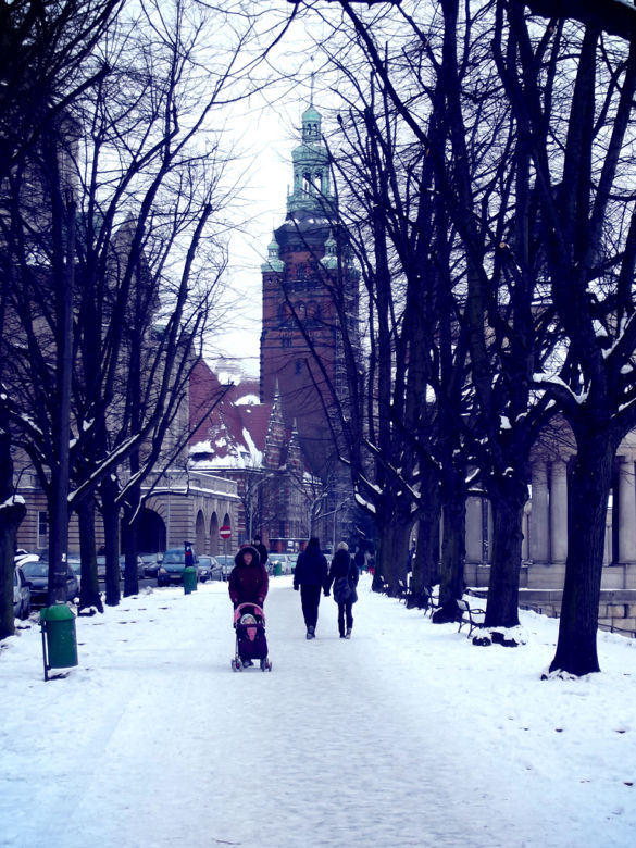 Zima w Szczecinie