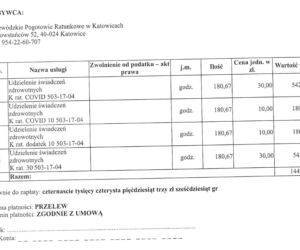 Wynagrodzenie ratownika medycznego w ramach kontraktu z dodatkiem covidowym