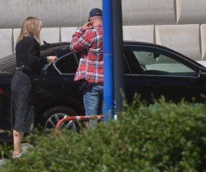 Kinga Duda nie mogła się oderwać od telefonu