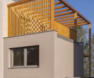 Dom szczotkowany w Swarzędzu