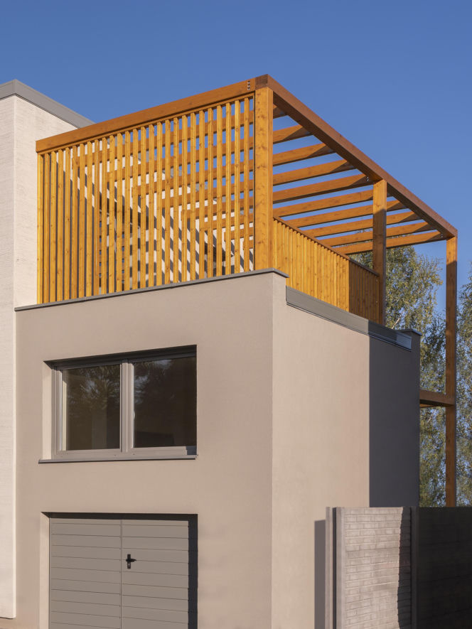 Dom szczotkowany w Swarzędzu