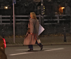 Anna Kalczyńska na zakupach