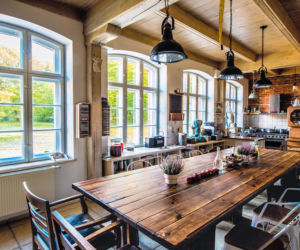 Dom w poniemieckiej szkole na Mazurach