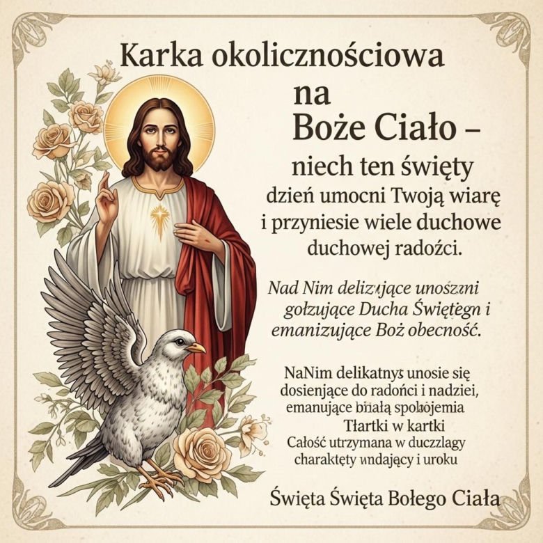 Kartki Boże Ciało 2025 