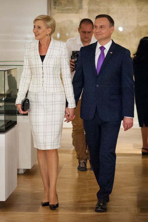 Andrzej Duda i Agata Duda. Taki styl ma para prezydencka