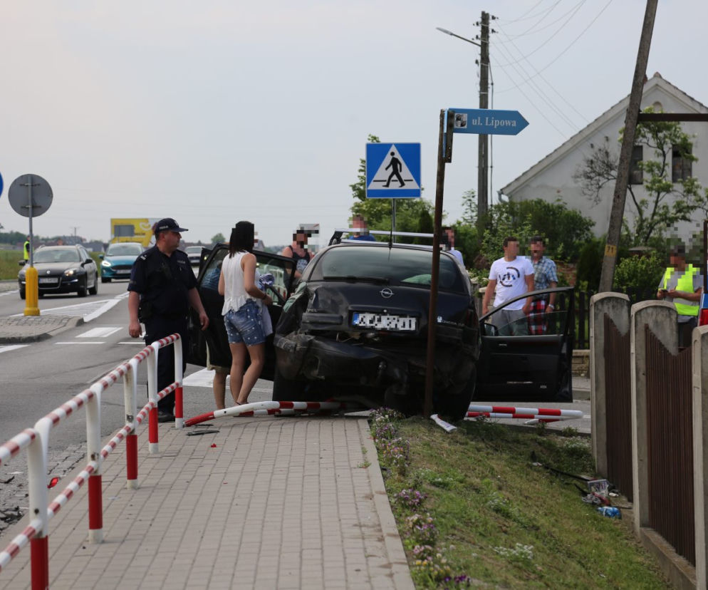 Kolizja z udziałem busa Służby Ochrony Państwa