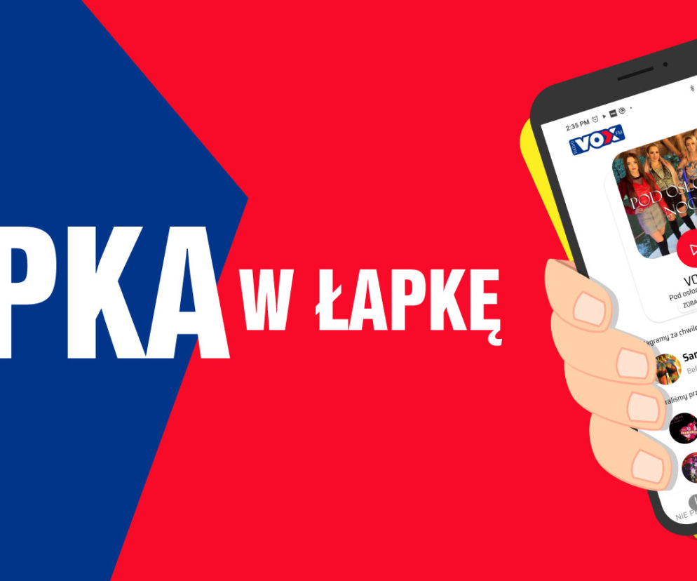 Pokaż, jak nas słuchasz i zgarnij smartfona! Ruszyła akcja Apka w łapkęVOX FM