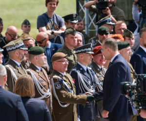 Żona Kosiniaka-Kamysza została matką chrzestną F-35