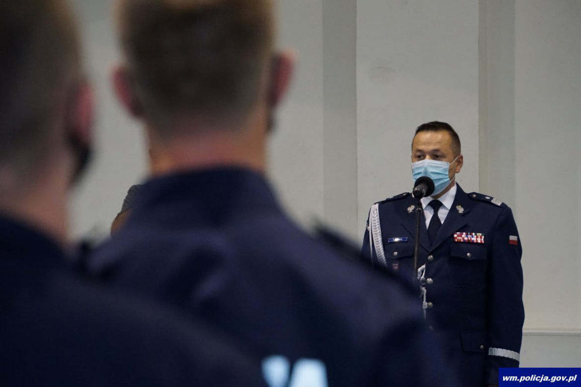 Nowi policjanci na Warmii i Mazurach