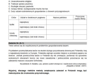 Matura geografia rozszerzona 2021 - arkusz CKE