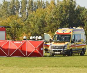 Tragedia na lotnisku pod Włocławkiem. Nie żyje 43-letni pilot szybowca