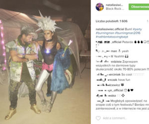 Natalia Siwiec na Burning Man