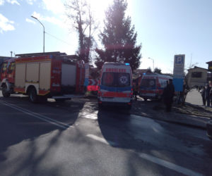 Wypadek na budowie w centrum Łobza. Pracownik został przysypany ziemią
