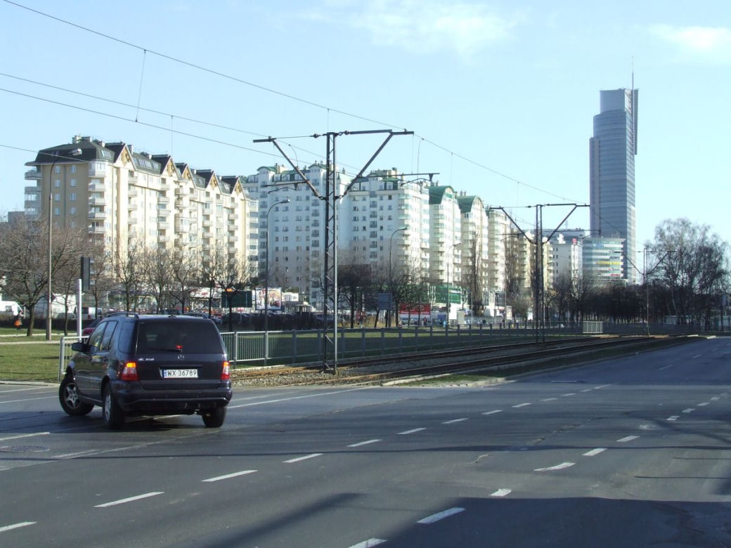 Okopowa Street in Warsaw