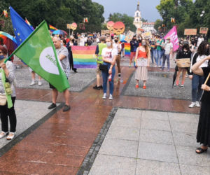 LGBT+ akcja poparcia w Białymstoku