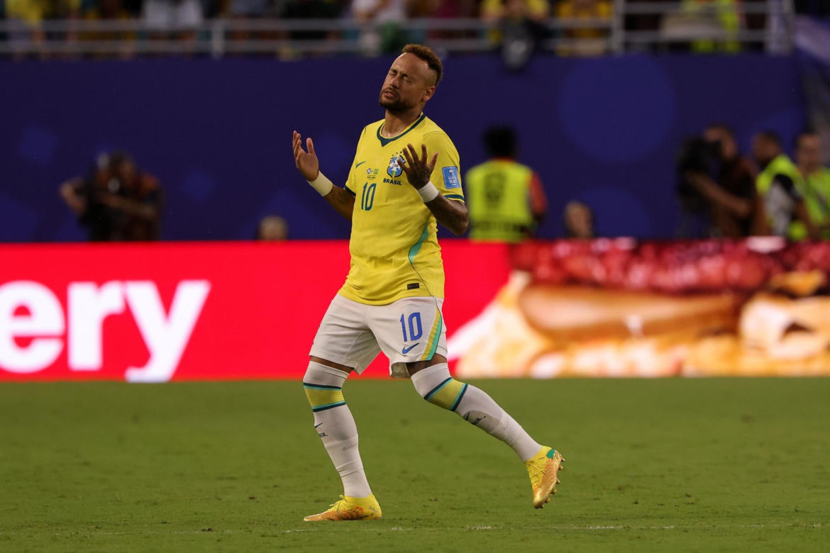 Neymar Szkocja - Brazylia