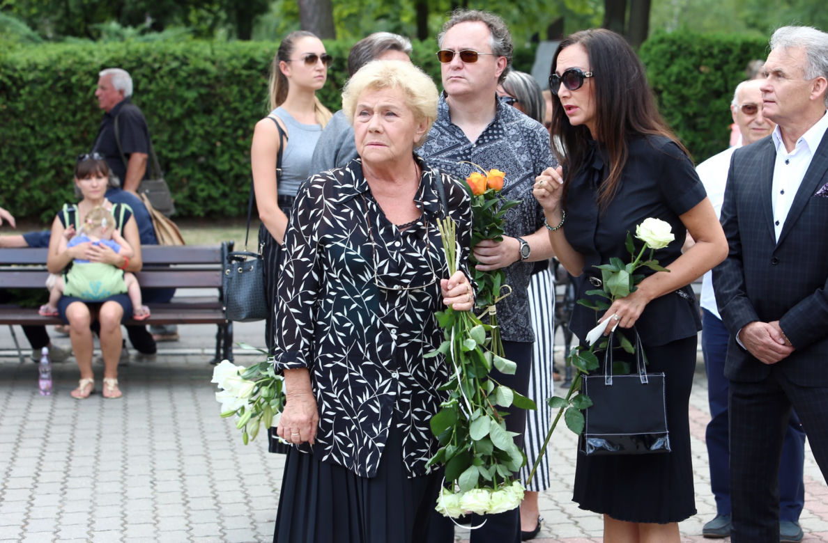 Pogrzeb Romana Kłosowskiego na Powązkach Wojskowych