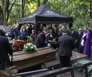 Pogrzeb Piotra Szczepanika na warszawskich Powązkach