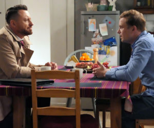 Barwy szczęścia, odc. 3331. Maciej Wilk (Adam Szczyszczaj), Hubert (Marek Molak)