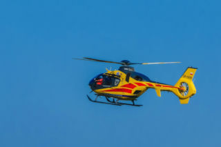 Wypadek z udziałem paralotniarza. Lądował śmigłowiec LPR