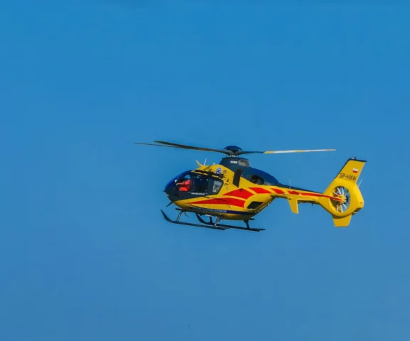 Groźny wypadek 12-latka. Chłopca zabrał śmigłowiec LPR