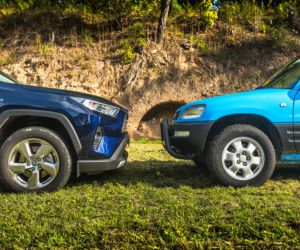 Toyota RAV4 mk. I & Toyota RAV4 mk. V
